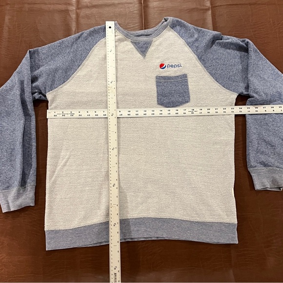 PD&C Pepsi Long Sleeve Crewneck Sweater - Vintage Look - Size XL - Picture 8 of 8